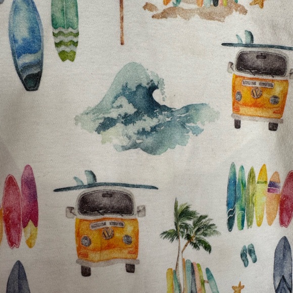 Baby Surf Print Romper - Picture 2 of 8